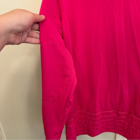 Spyder Pink Women's Fuchsia Quarter-Zip Sweatshirt Activewear Top Women Size 10 - Picture 12 of 12